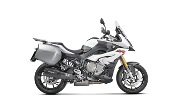Akrapovic Slip-on Line Titanium Black Einddemper met Euro3 E-keur BMW S 1000 XR 2015 - 2016